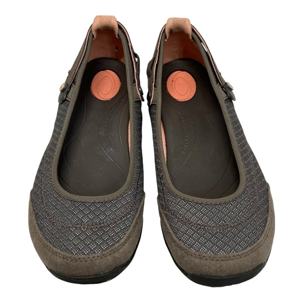 Teva Niyama Gray Slip On Outdoor Ballet Flats Convertible Maryjane Flat Womens 7 - Picture 4 of 13